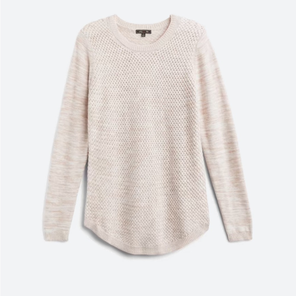 Elbow patch sweater